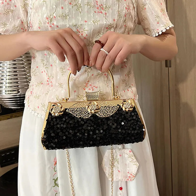 Sequin Women's Handbag Wedding Evening Bag for Women