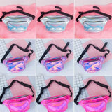 Sequin Glitter Waist Fanny Pack Belt Bum Bag Pouch Hip Purse