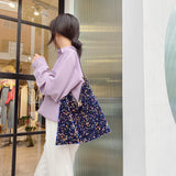 Sequin Shoulder Tote Glitter Bag with Leather Straps