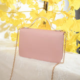 Sequin Star Print Shoulder Phone Bag Lock Small Square Bag