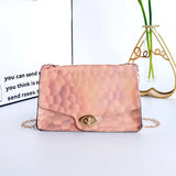 Sequin Square Bag Crossbody Chains Women Shoulder Messenger Purse B112