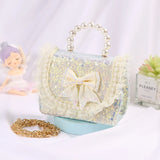 Sequined Lolita Wind Bow Girl Child Princess Shoulder Bag