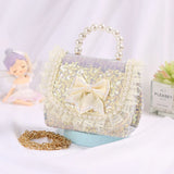 Sequined Lolita Wind Bow Girl Child Princess Shoulder Bag