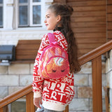 Sequined Unicorn Backpack Small Bag For Girls Pink