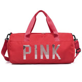 Sequins Gym Bag Unisex Travel Duffle Waterproof Sport Multifunctional Tote