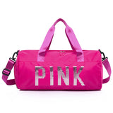 Sequins Gym Bag Unisex Travel Duffle Waterproof Sport Multifunctional Tote