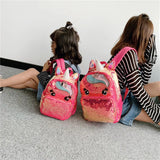 Sequins Unicorn School Bags for Girls Backpack