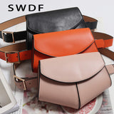 Serpentine Fanny Pack Ladies PU Leather Waist Belt Bag