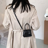 Serpentine Mini Women's Shoulder Messenger Bags High Female Handbags Crossbody B