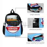 Vintage Motorcycle Outdoor Hiking Backpack