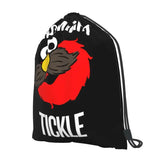 Sesame Street-Elmo Tickle Drawstring Backpack 3D Printing