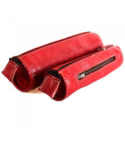 Set of 2 Leather Cases - Fine Finishes - 2 Sizes - Cylindrical Style