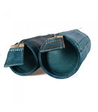 Set of 2 Leather Cases - Fine Finishes - 2 Sizes - Cylindrical Style