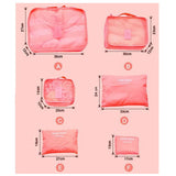 6pcs Home&Storage Bag Clothes Underwear Tidy Waterproof Organizers