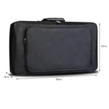 Large Guitar Pedalboard Bag - Portable Effects Pedal Board Case