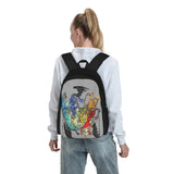 Seven Caged Tigers Backpack for Men and Women