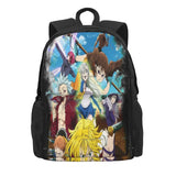 Seven Deadly Sins Backpacks Men's Backpacks Women's Bags