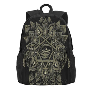 Seven Rays Eye Backpacks Men's Backpacks Bags For Women School Backpack