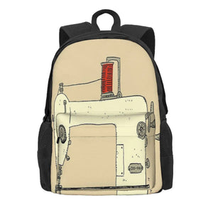 Stylish Sewing Machine Backpack for Men and Women