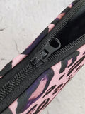 Leopard Printed Cosmetics Organizer Bag Waterproof Makeup Bag