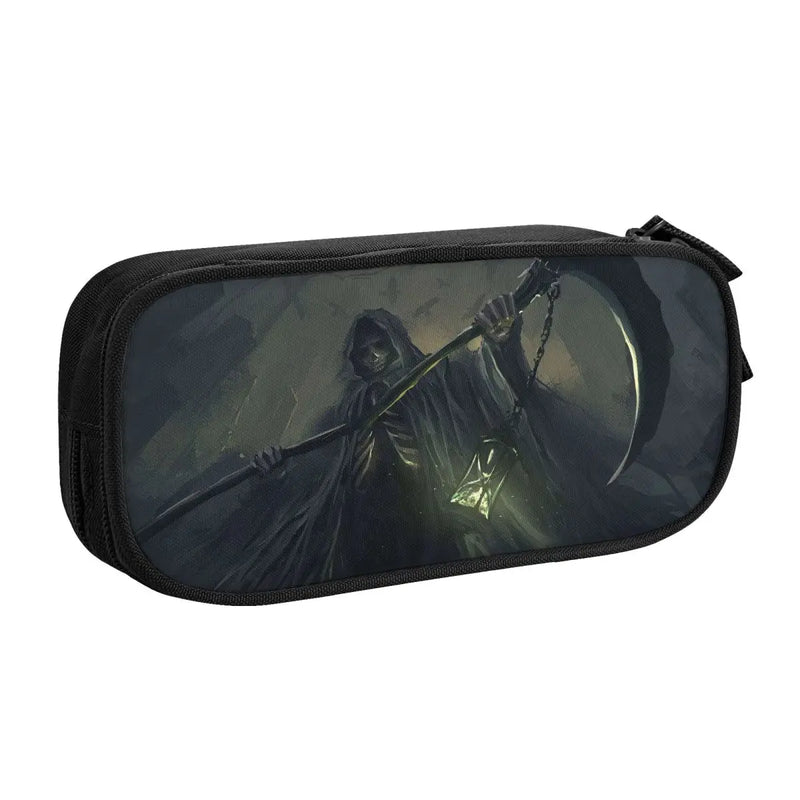 Anime Zipper Pen Bag for School Stationery Gift