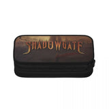 Shadowgate Pen Box Student School Anime Zipper Pen Bag