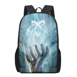 Shadowhunters 3D Print Book Bags Back to School Bag Set Boys Girls Kids Backpack