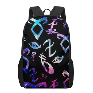 Shadowhunters 3D Print Book Bags Back to School Bag Set Boys Girls Kids Backpack