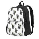 Shar-Pei Dog Backpacks Men's and Women's Anime Backpack