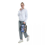 Shark Teeth Camo Insulated Lunch Bag - Camouflage Reusable Cooler