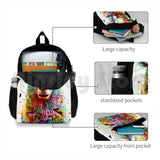 Sheep Watercolor Outdoor Hiking Backpack