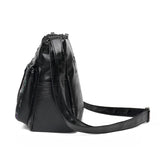 Sheepskin Diagonal Cross Bag Large Capacity Shoulder Bag