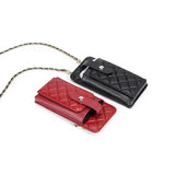 Sheepskin Ringbone Mobile phone Bag crossbody Ladies shoulder bag