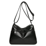 Sheepskin Grain Diagonal Cross Bag Youth Casual Ladies Large Shoulder Bag