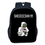 Sheesh Backpack Children Bookbag Students School Bags Hot Slang Book-Bag