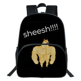 Sheesh Print Children Backpack for Teens School Bag