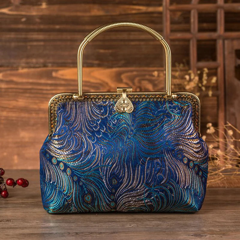 Shell Lock Pure Women Bag Lady Vintage Shoulder Crossbody Bags
