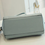 Shell Shoulder Bags Women Zipper PU Leather Cross-body Street Storage Bolsa