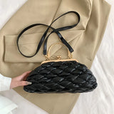 Shell Tote Bags Small PU Leather Shoulder Bags for Women Hit Handbags and Purses