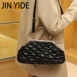 Shell Tote Bags Small PU Leather Shoulder Bags for Women Hit Handbags and Purses