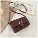 Shell Women Messenger Bags Crossbody Satchel Square Leather Mini Shoulder Bag