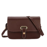 Shell Women Messenger Bags Crossbody Satchel Square Leather Mini Shoulder Bag