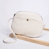 Small Fresh Female Shoulder Bag Canvas Casual Messenger Bag