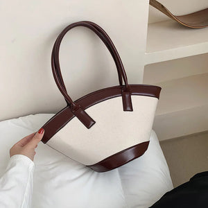 Fan-shaped Shell Handbag Shoulder Bag for Autumn/Winter