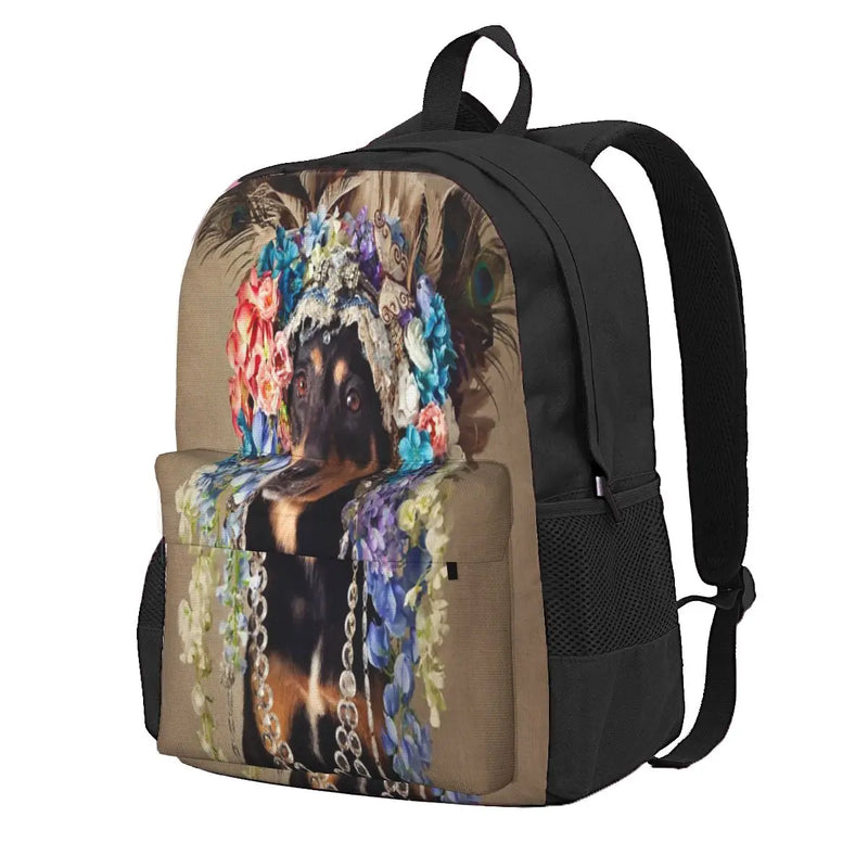 Anime Retro Waterproof Backpack for Men and Women