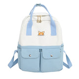 Shiba Inu Corgi Backpack Harajuku Hand Rucksack School Bag