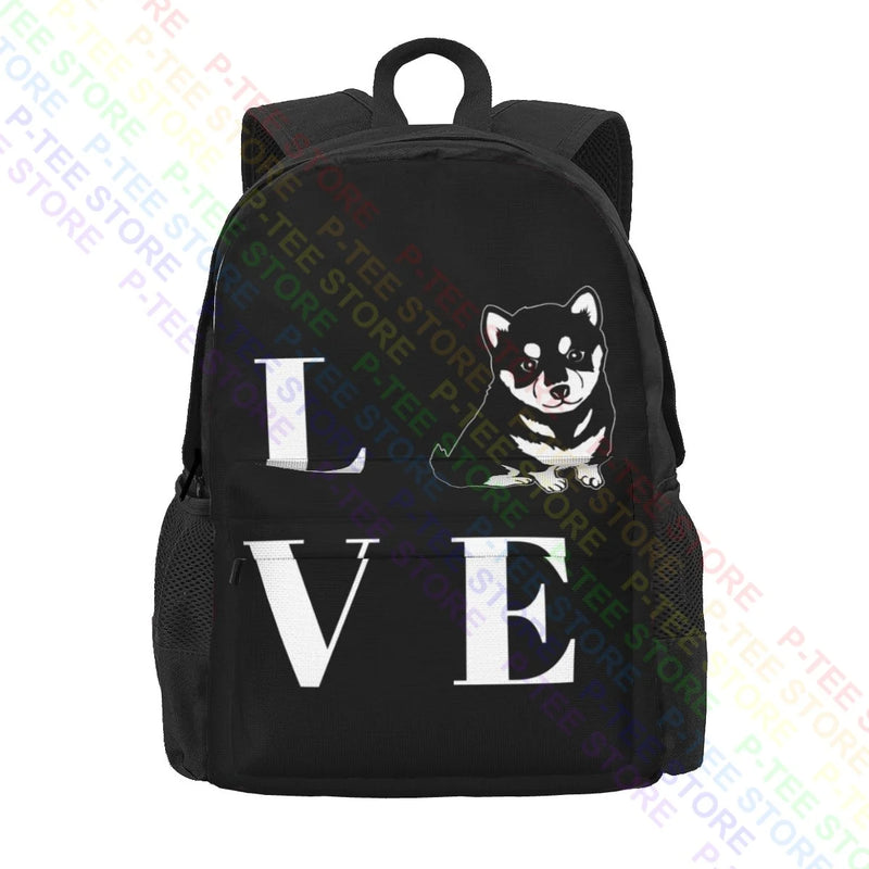 Shiba Inu Lover Dog Backpack Bookbag Multi-function