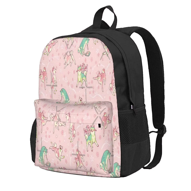 Shibakura & Matchinu Strawberry Backpacks Men's Women School Bag