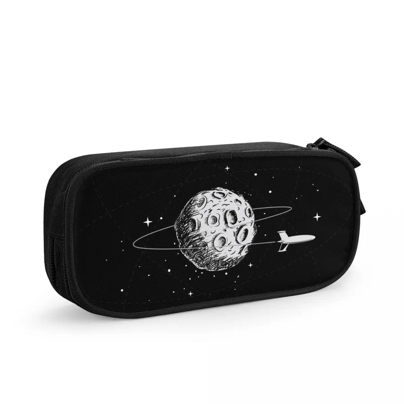 Shinning Star River Pattern Boys Pencil Box Girls Pen Box Women Organizer Bag
