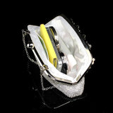 Shinny Clutch Bag Glitter Wedding Evening Bags With Rhinestone
